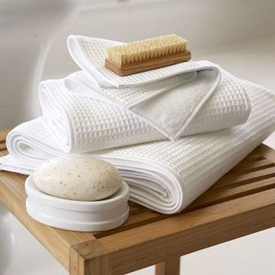 Вафельные полотенца (вафельно-махровые)